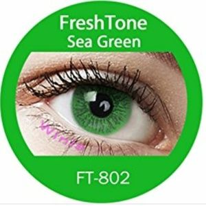 Sea Green soft color lens